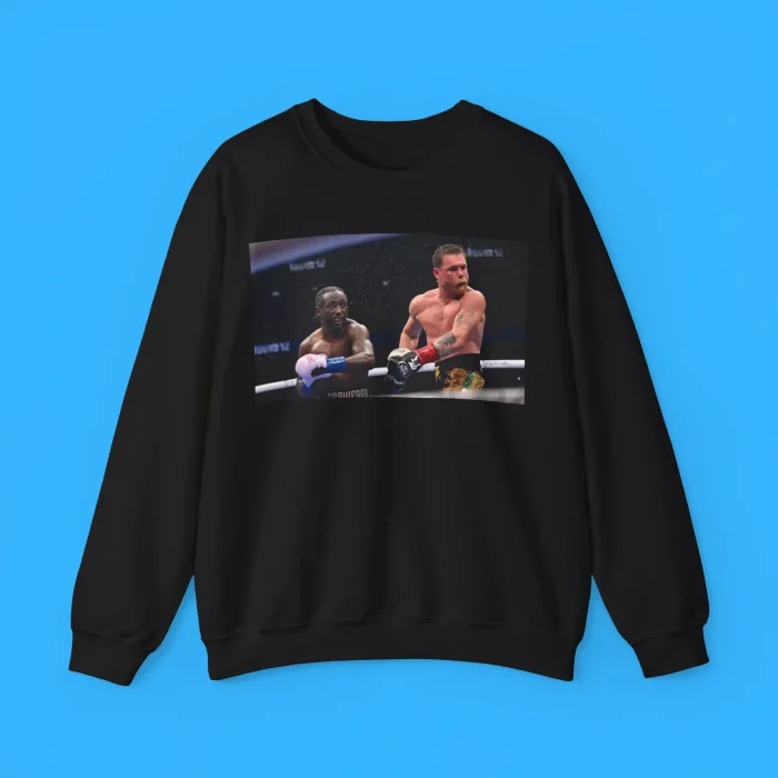 Terence Crawford Punches Canelo Alvarez Sweatshirt