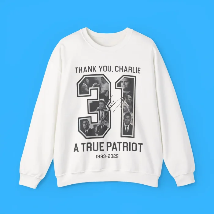 Thank You Charlie A True Patriot Sweatshirt