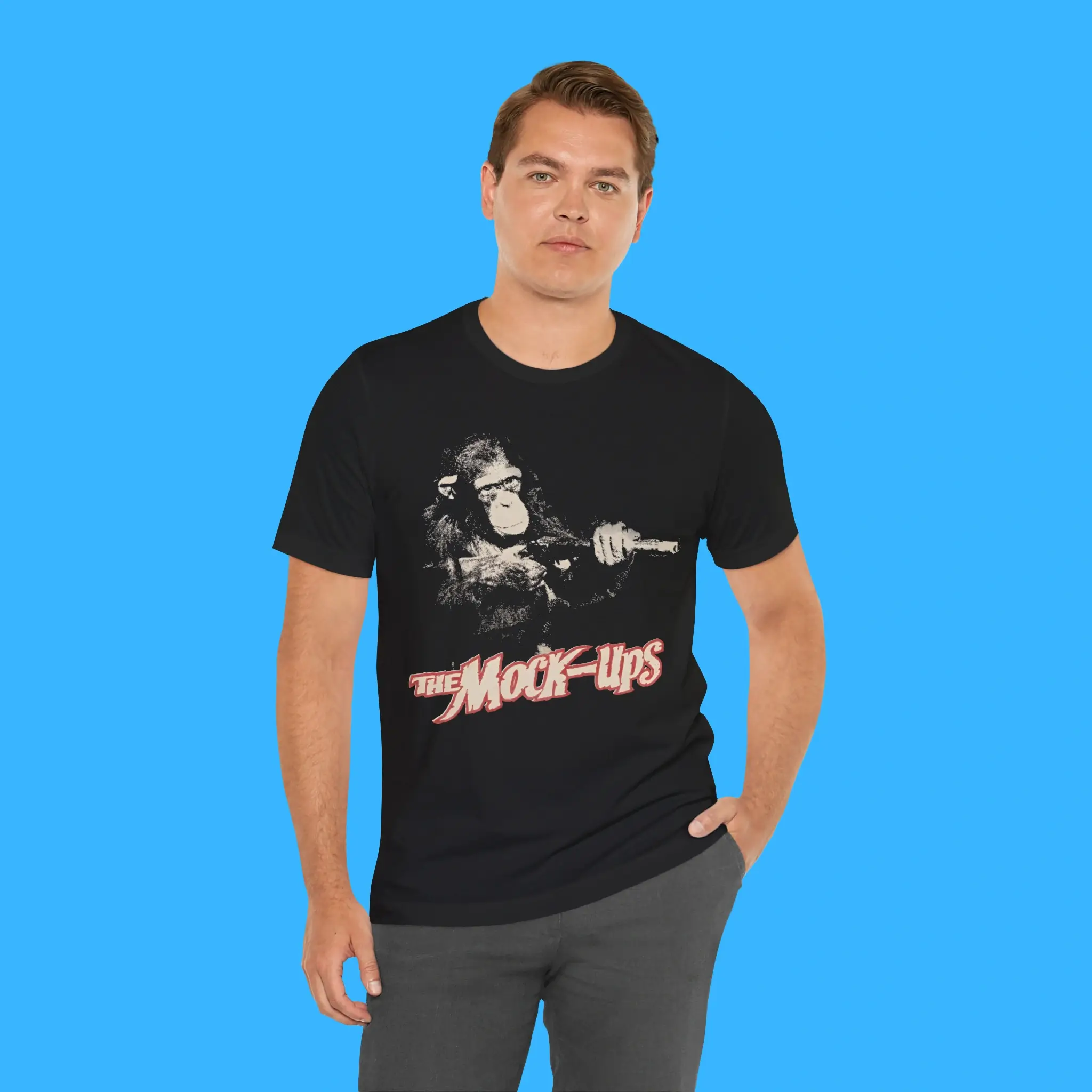 The-Mock-Ups-Monkey-Person-Shirt The Mock-Ups Monkey Person Shirt