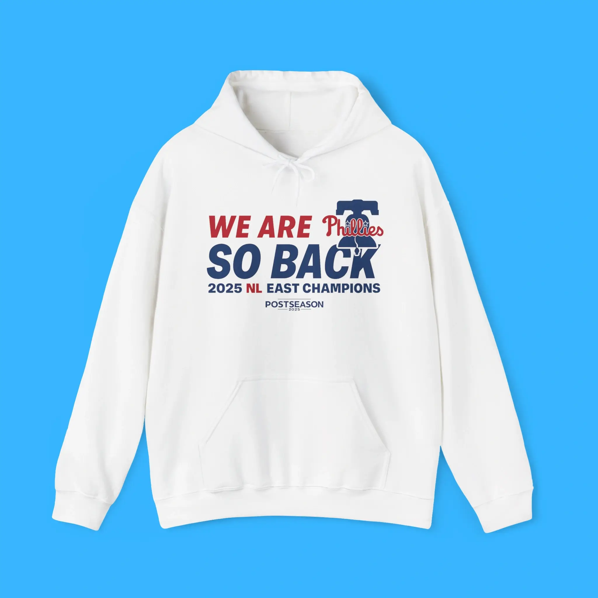 We-Are-Phillies-So-Back-NL-East-Champions-Hoodie We Are Phillies So Back NL East Champions Hoodie