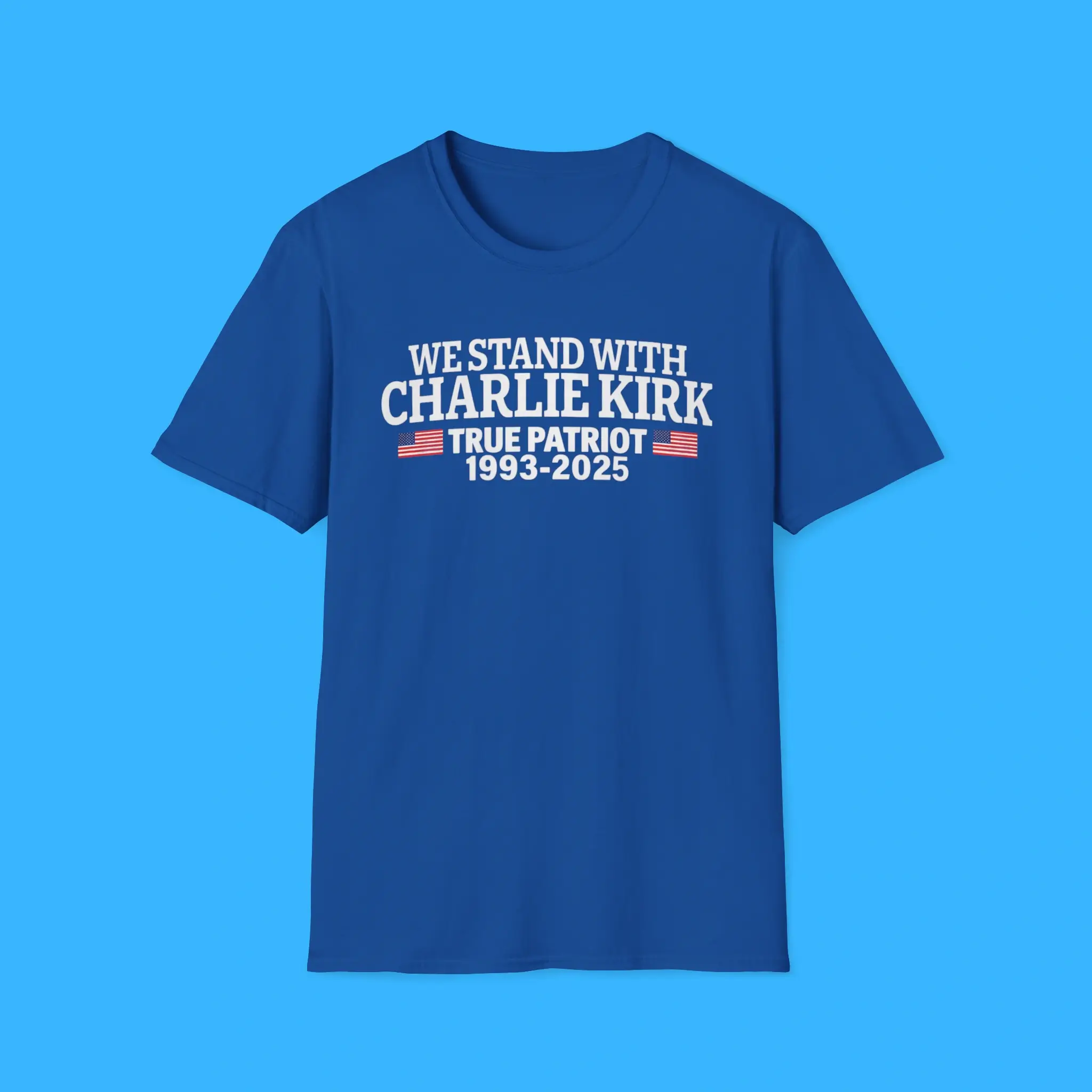 We-Stand-With-Charlie-Kirk-True-Patriot-Shirt We Stand With Charlie Kirk True Patriot Shirt