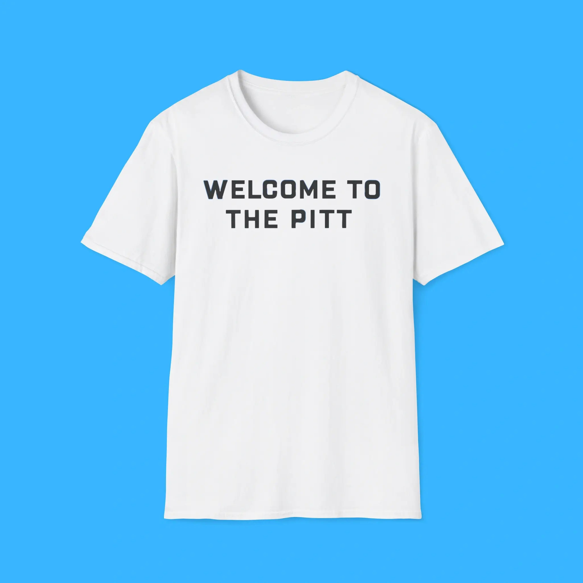 Welcome-To-The-Pitt-White-Shirt Welcome To The Pitt White Shirt