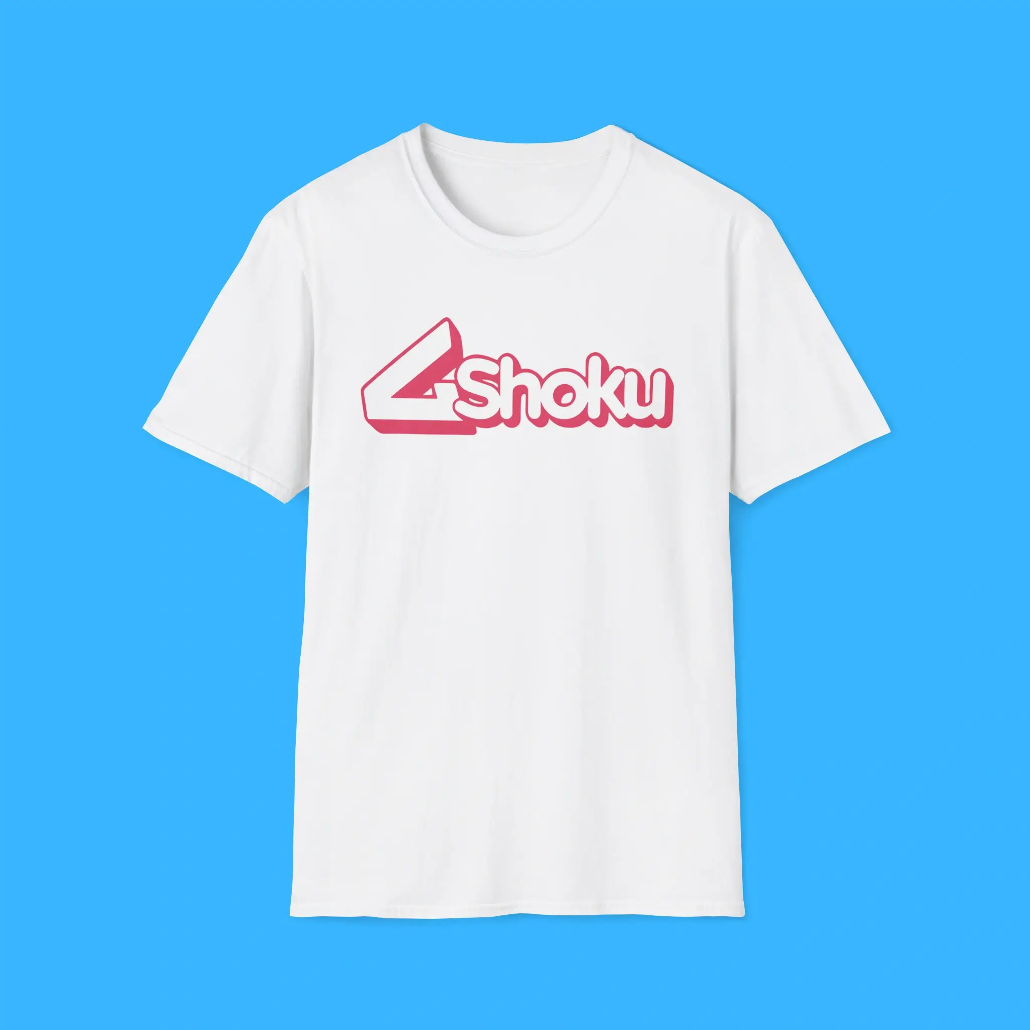 厶shoku-Unemployed-White-Shirt 厶shoku Unemployed White Shirt