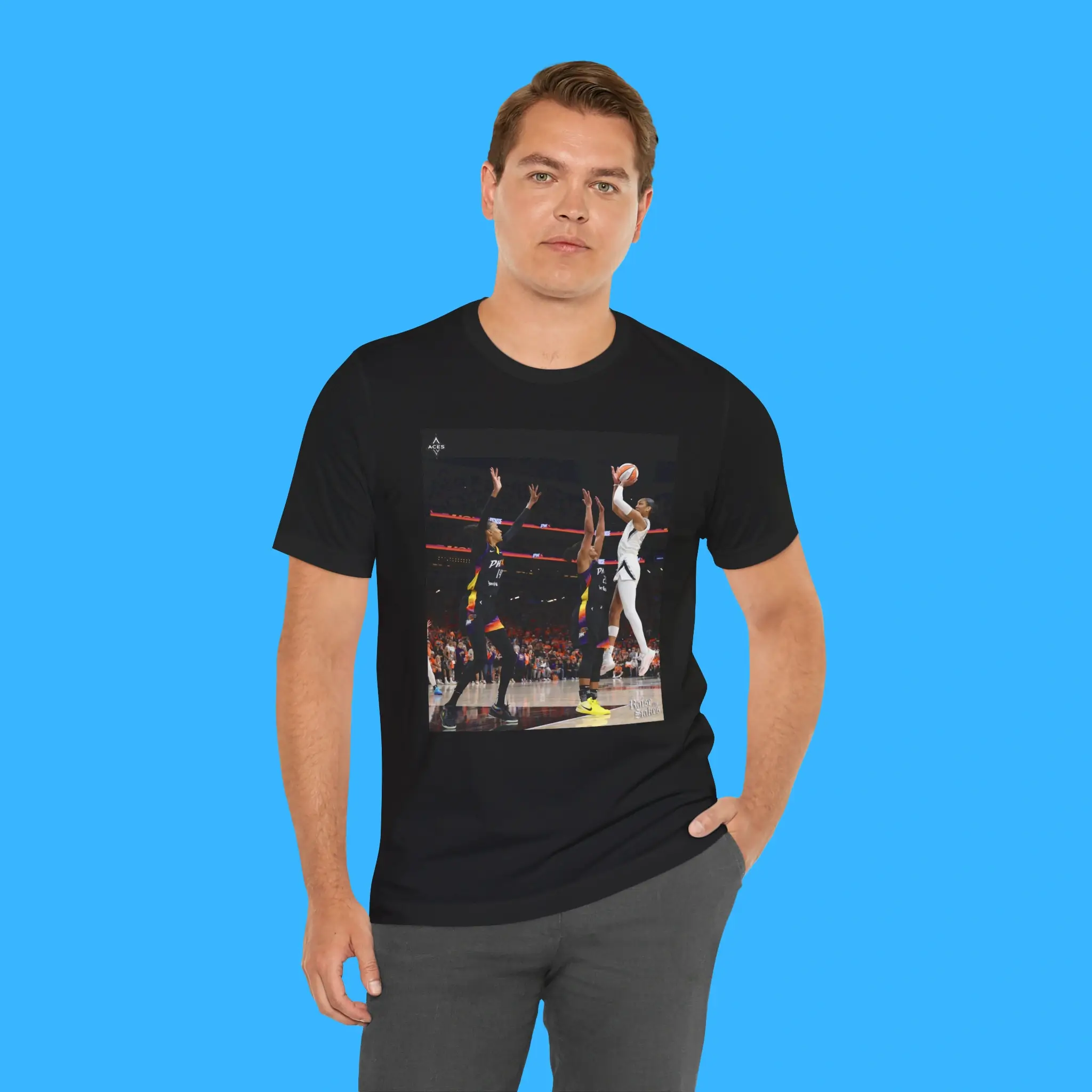 Aja-Wilson-Hang-It-In-The-Louvre-Person-Shirt A’ja Wilson Hang It In The Louvre Person Shirt