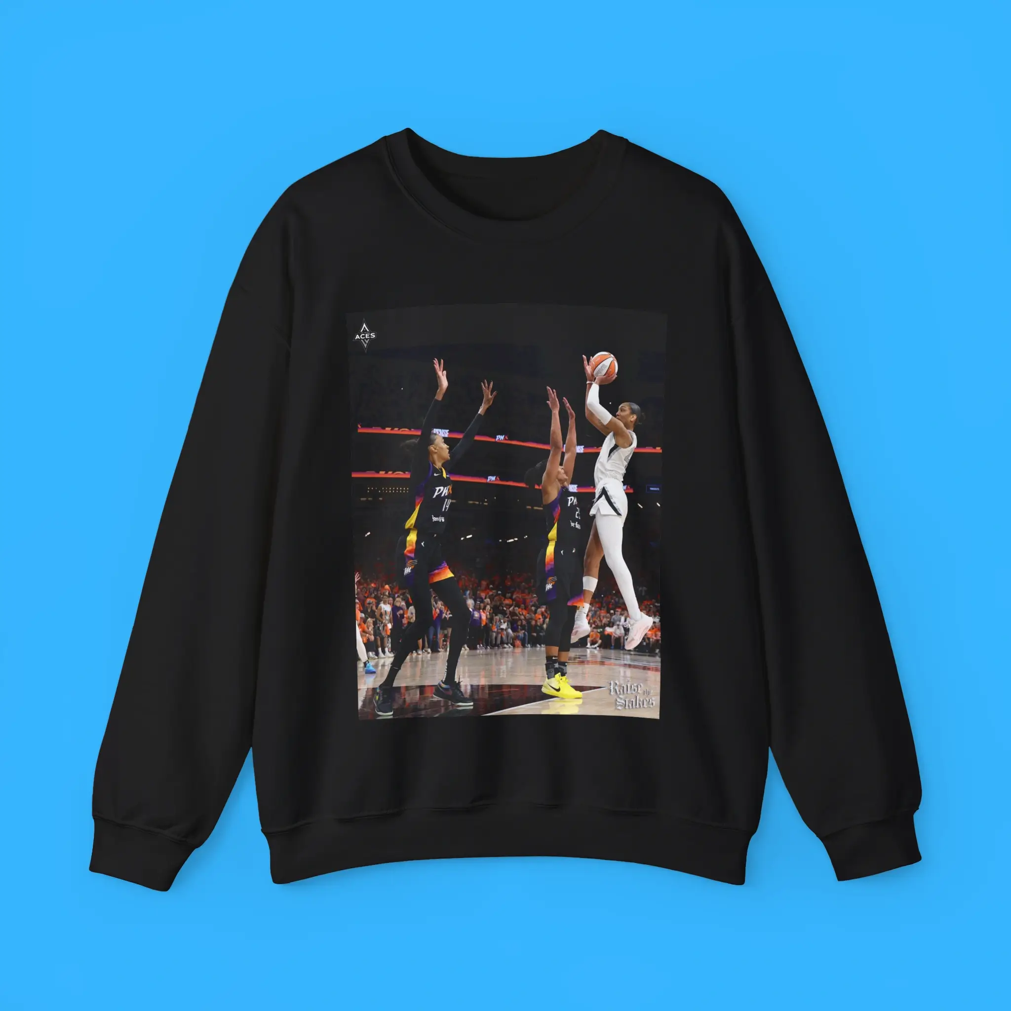 Aja-Wilson-Hang-It-In-The-Louvre-Sweatshirt A’ja Wilson Hang It In The Louvre Sweatshirt