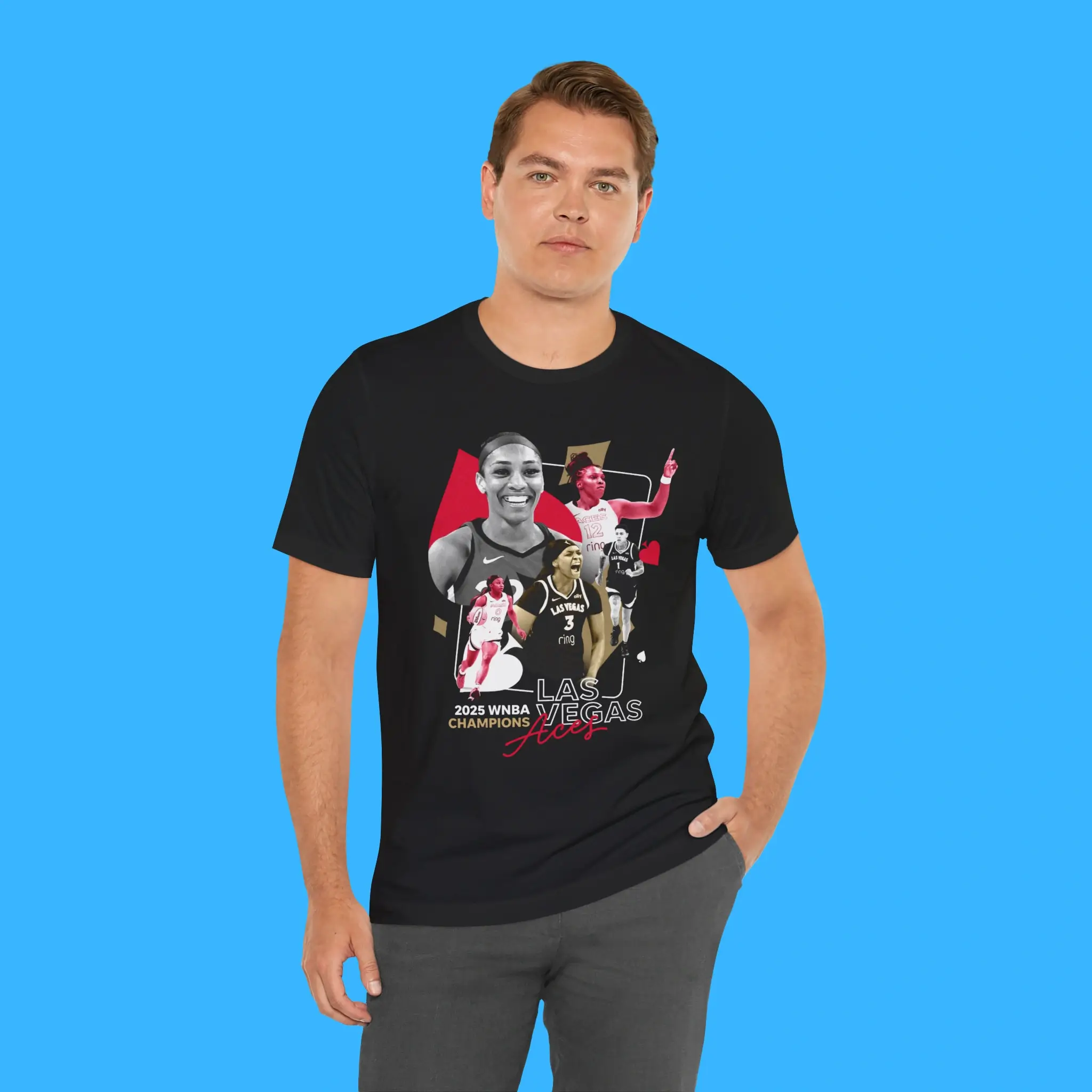 Aja-Wilson-Las-Vegas-Aces-Person-Shirt A’ja Wilson Las Vegas Aces Person Shirt