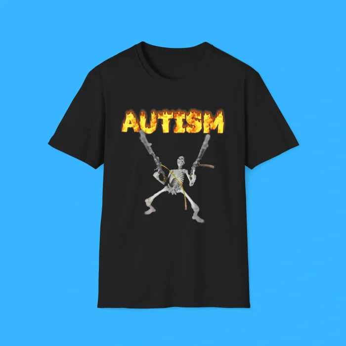 Autism Skeleton Meme Shirt