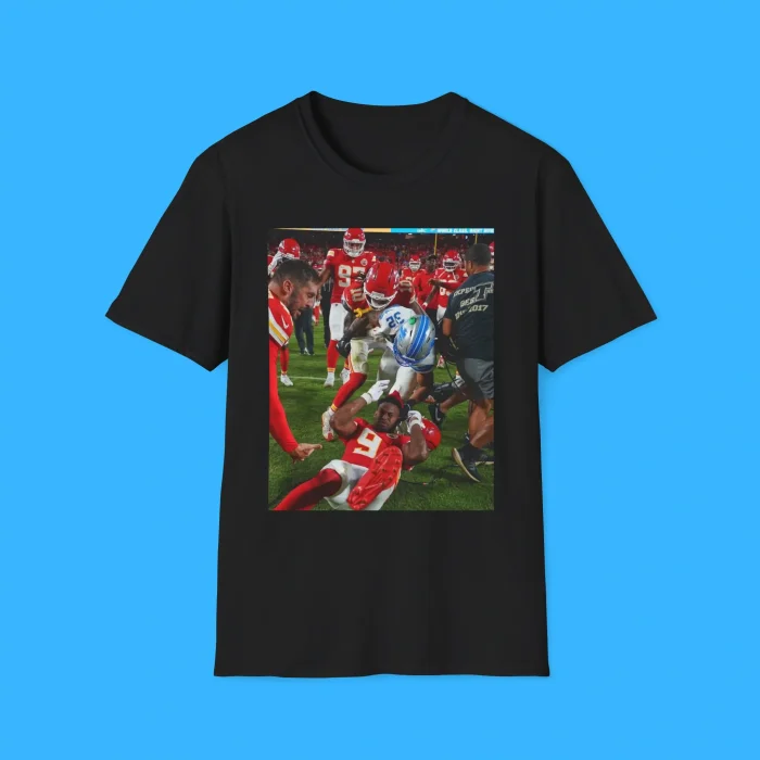 Brian Branch Slaps JuJu Smith-Schuster Shirt