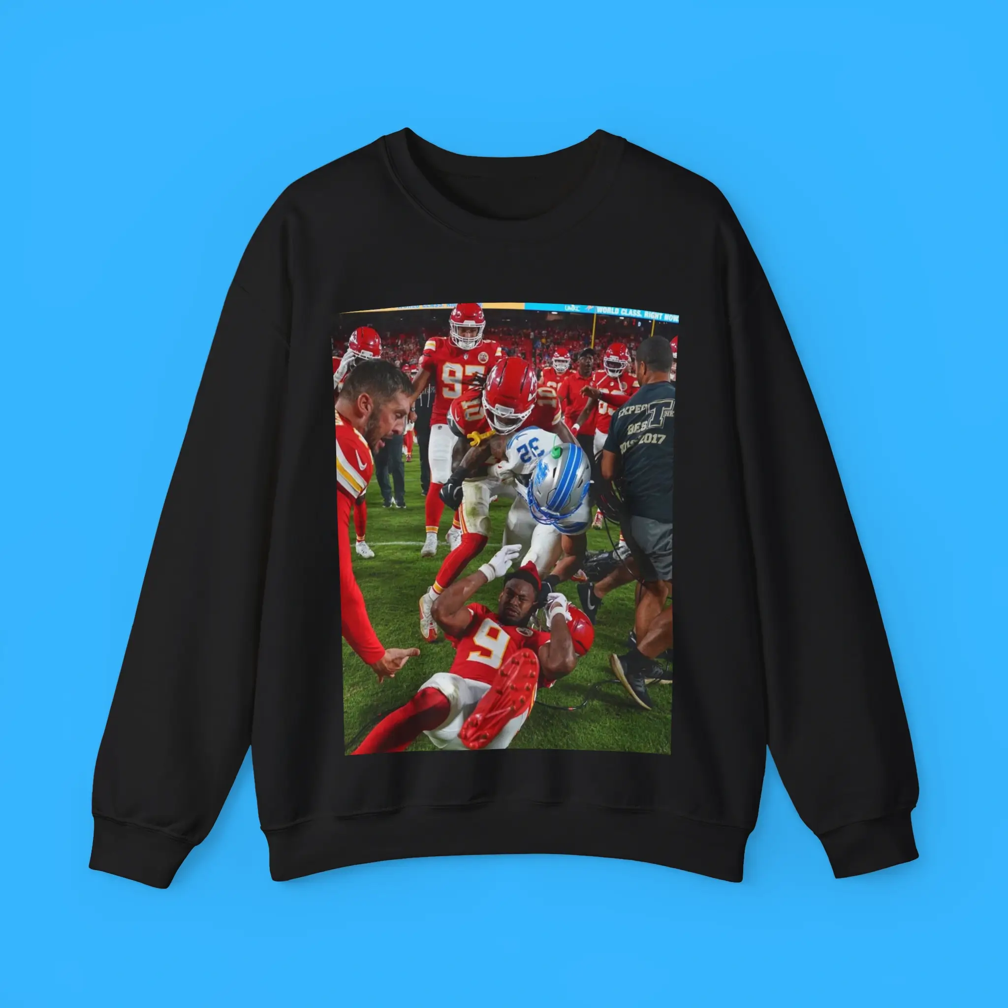 Brian-Branch-Slaps-JuJu-Smith-Schuster-Sweatshirt Brian Branch Slaps JuJu Smith-Schuster Sweatshirt