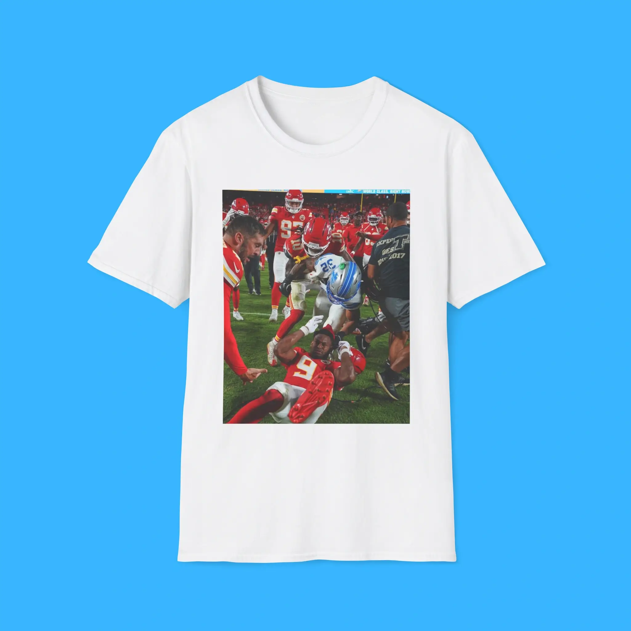 Brian-Branch-Slaps-JuJu-Smith-Schuster-White-Shirt Brian Branch Slaps JuJu Smith-Schuster White Shirt