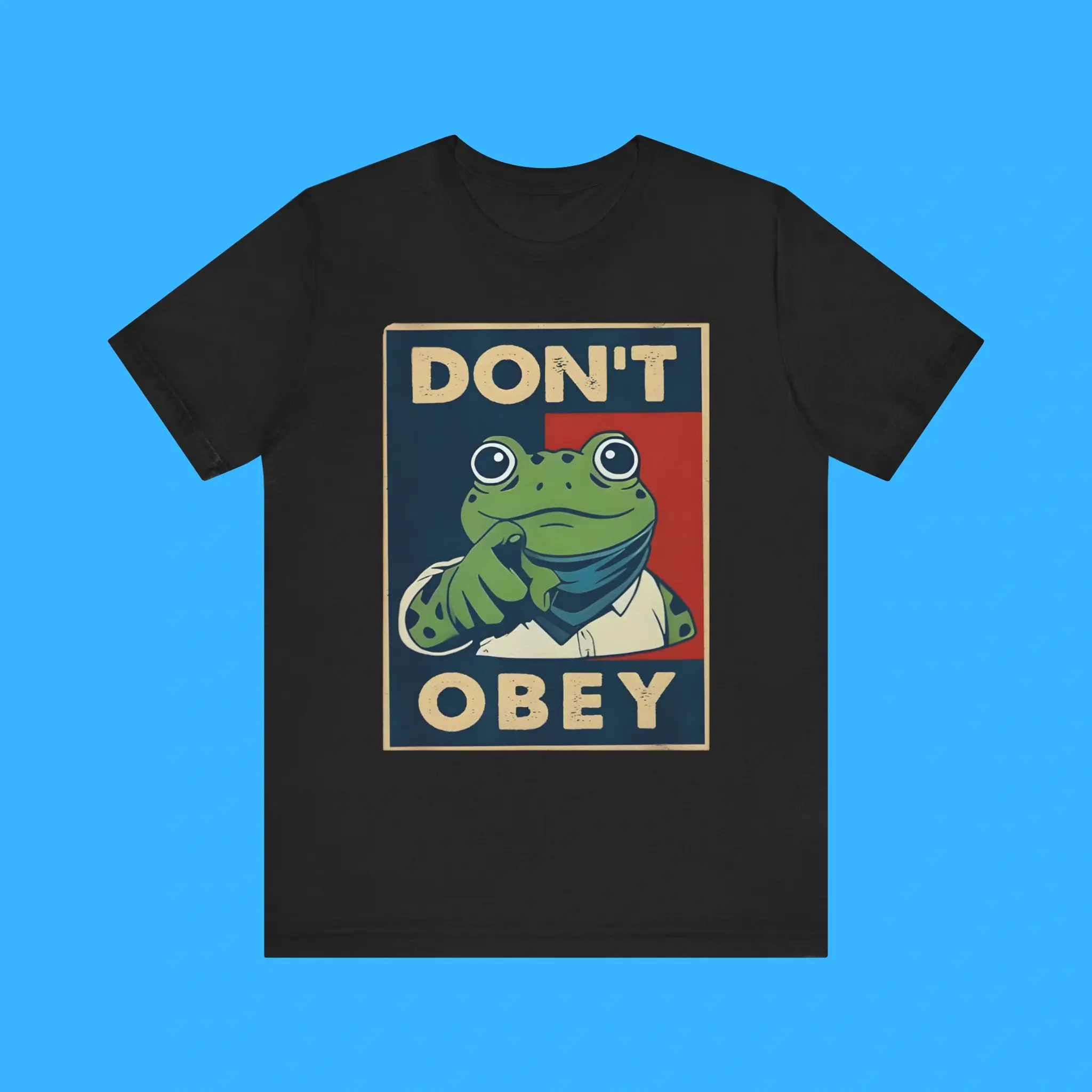Dont-Obey-Frog-Premium-Shirt Don't Obey Frog Premium Shirt