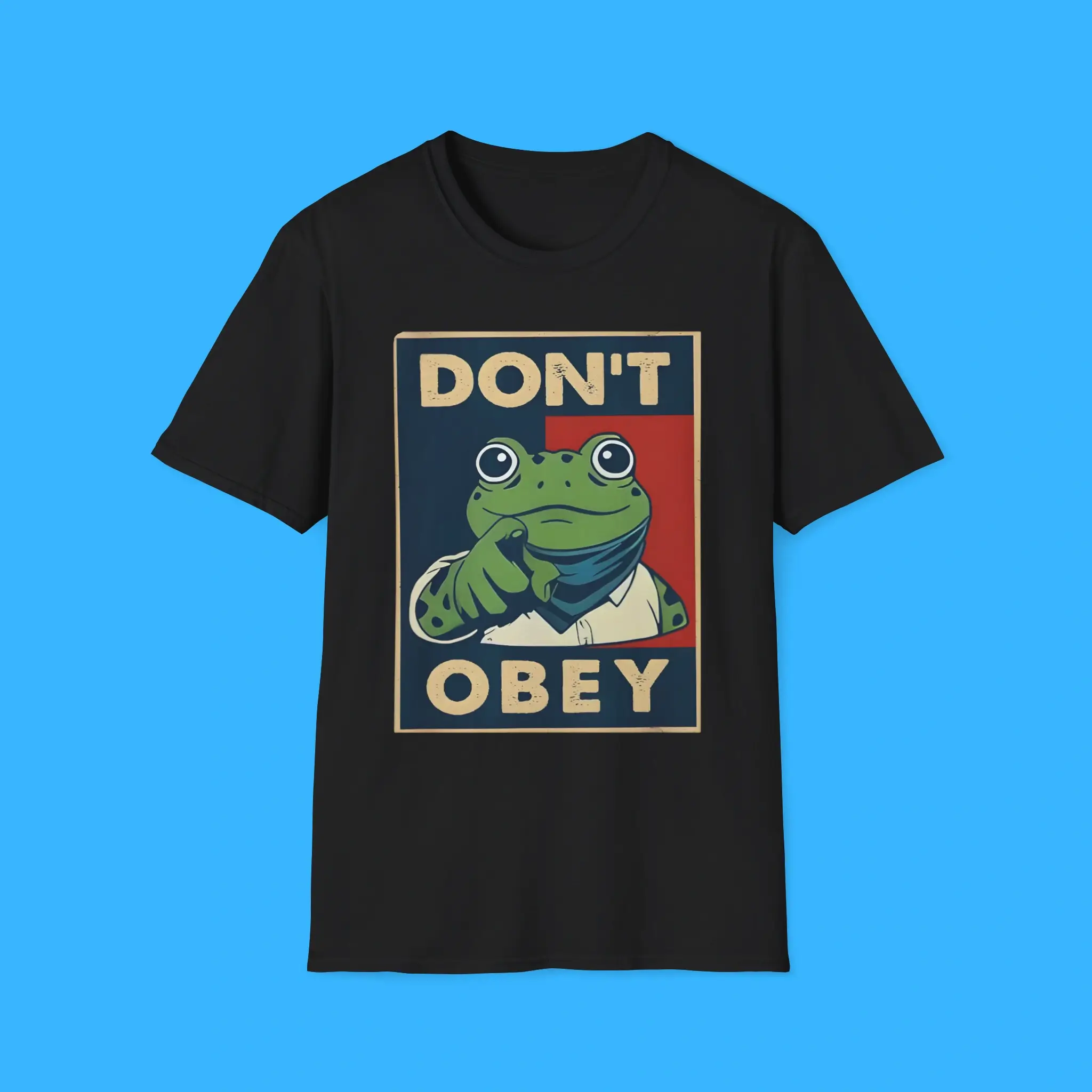 Dont-Obey-Frog-Shirt Don't Obey Frog Shirt