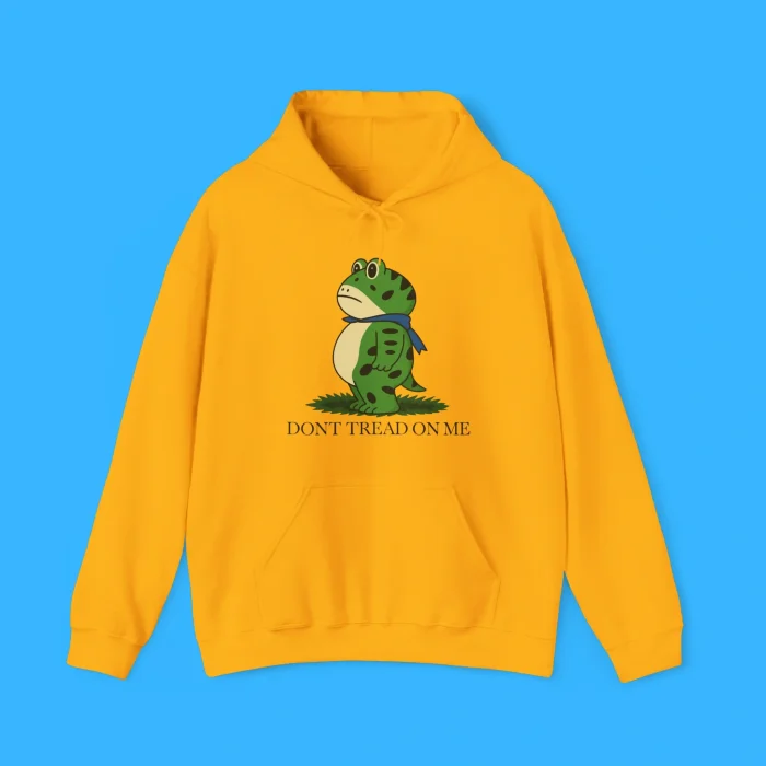 Don’t Tread On Me Portland Frog Hoodie