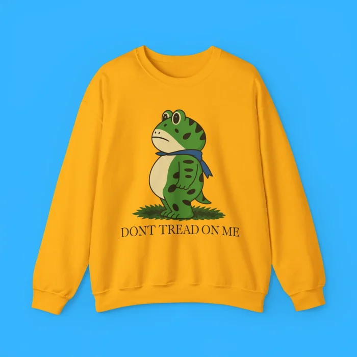 Don’t Tread On Me Portland Frog Sweatshirt