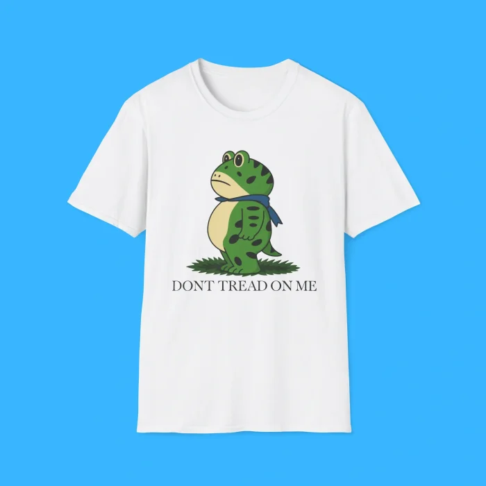 Don’t Tread On Me Portland Frog White Shirt