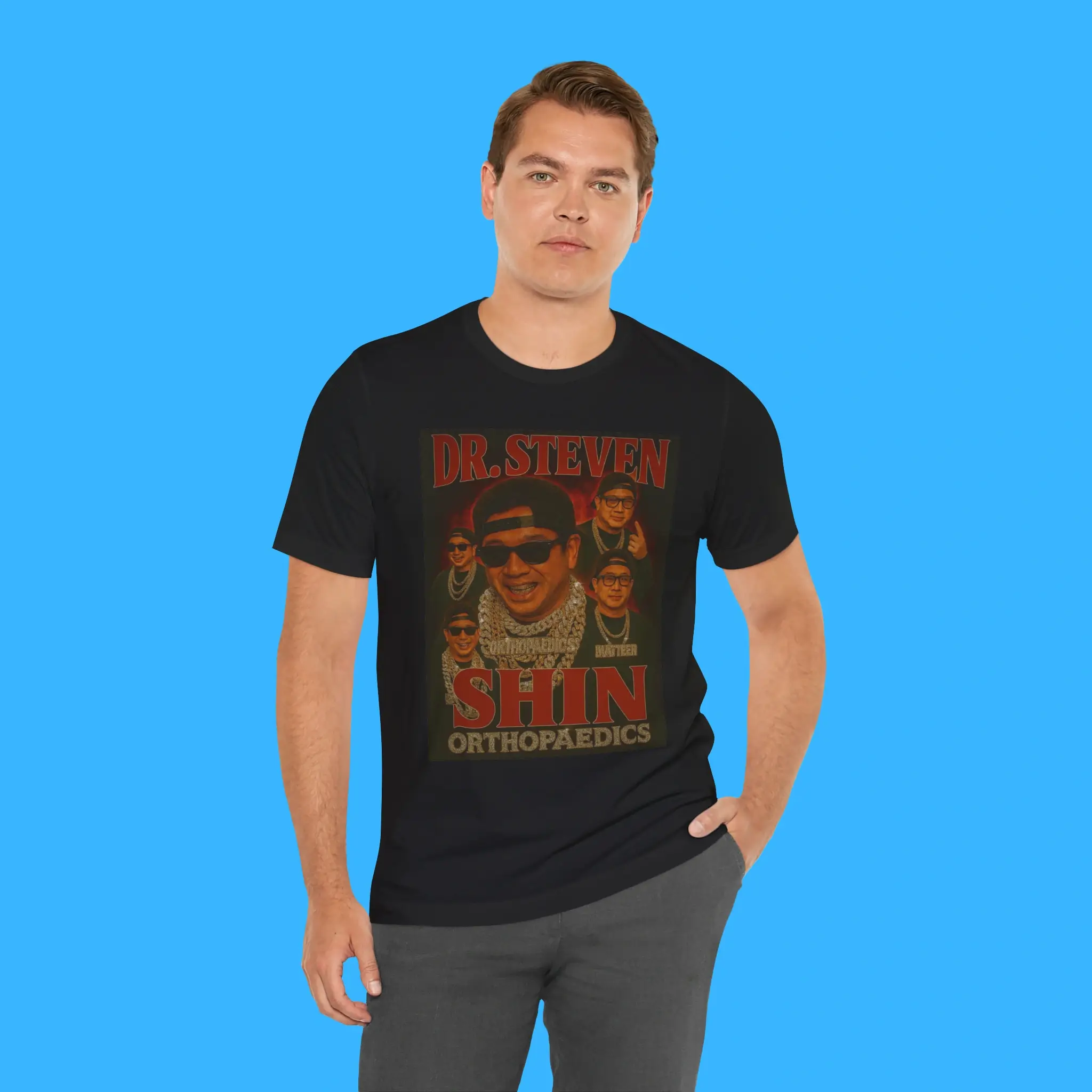 Dr-Steven-Shin-Orthopaedics-ShirtDr-Steven-Shin-Orthopaedics-Person-Shirt Dr. Steven Shin Orthopaedics Person Shirt