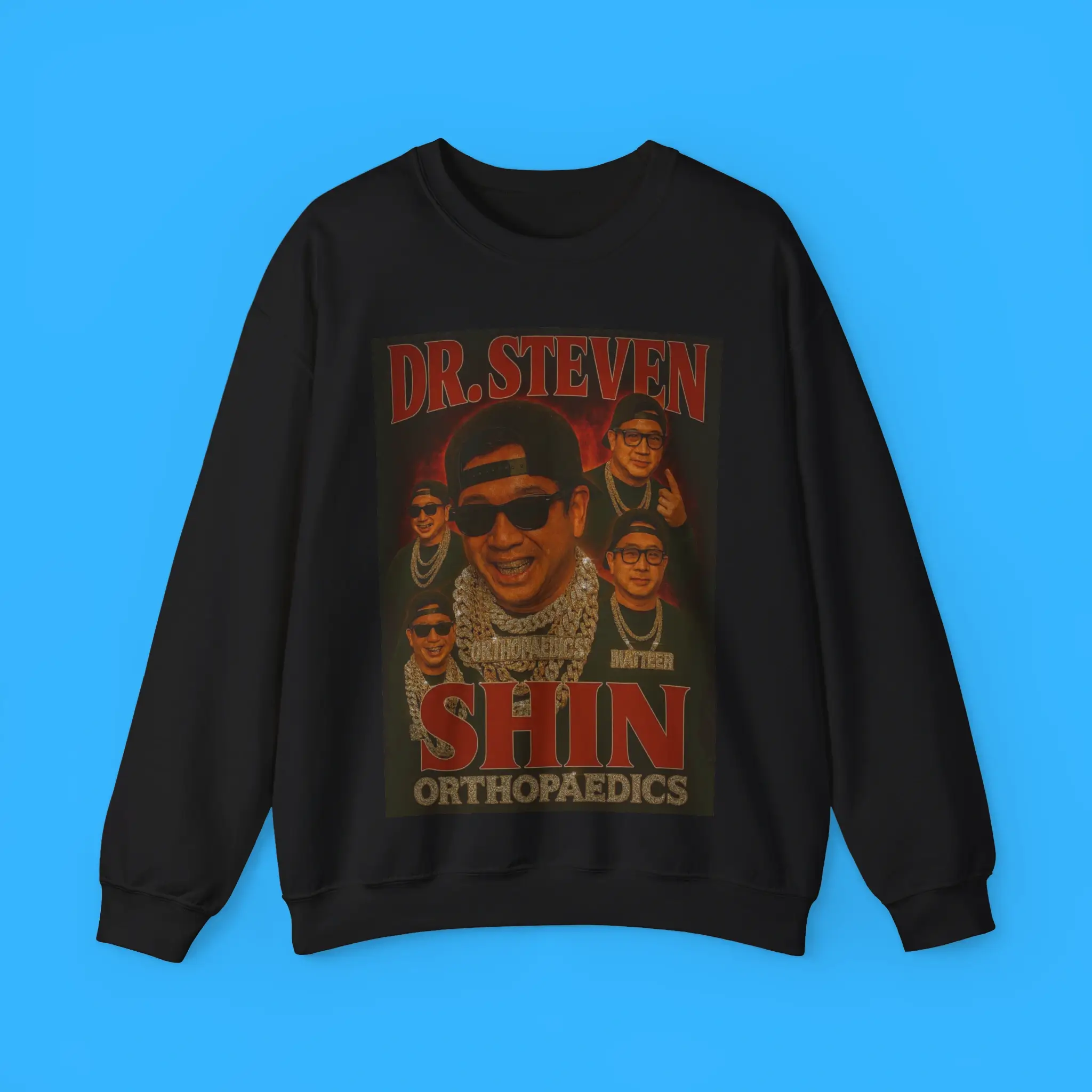 Dr-Steven-Shin-Orthopaedics-Sweatshirt Dr. Steven Shin Orthopaedics Sweatshirt