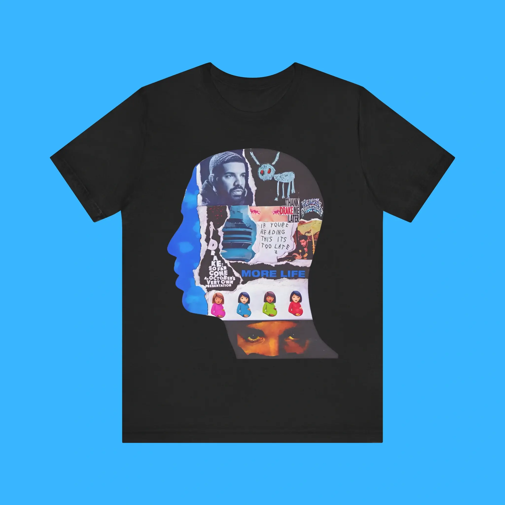 Drake-Mind-Collage-Premium-Shirt Drake Mind Collage Premium Shirt
