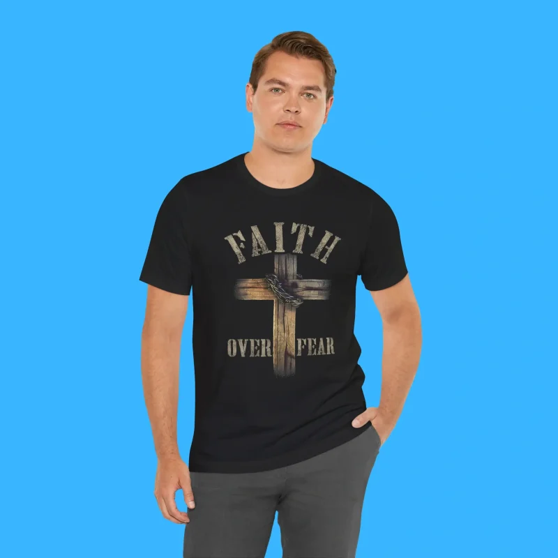Faith Over Fear Person Shirt