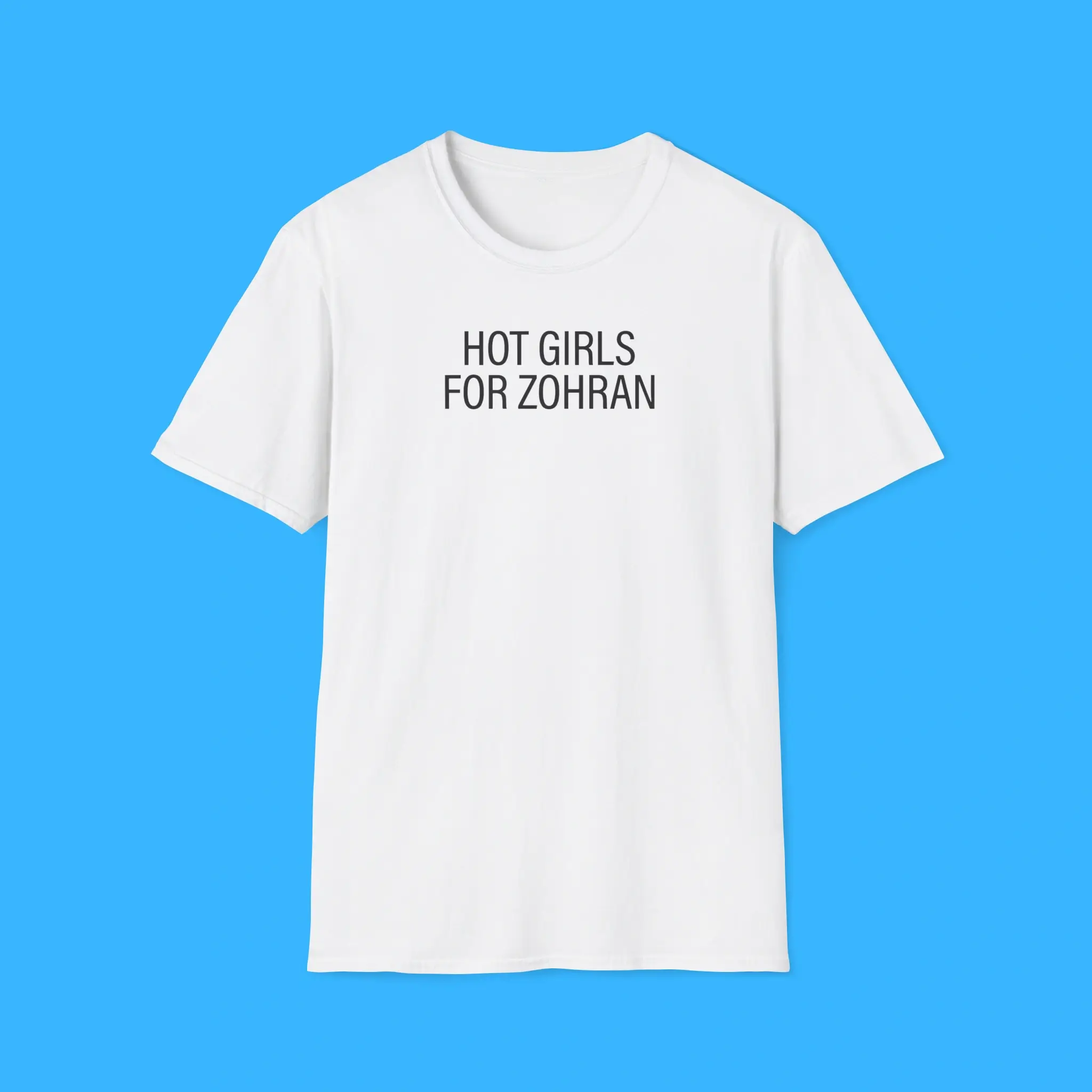 Hot-Girls-for-Zohran-White-Shirt Hot Girls for Zohran White Shirt