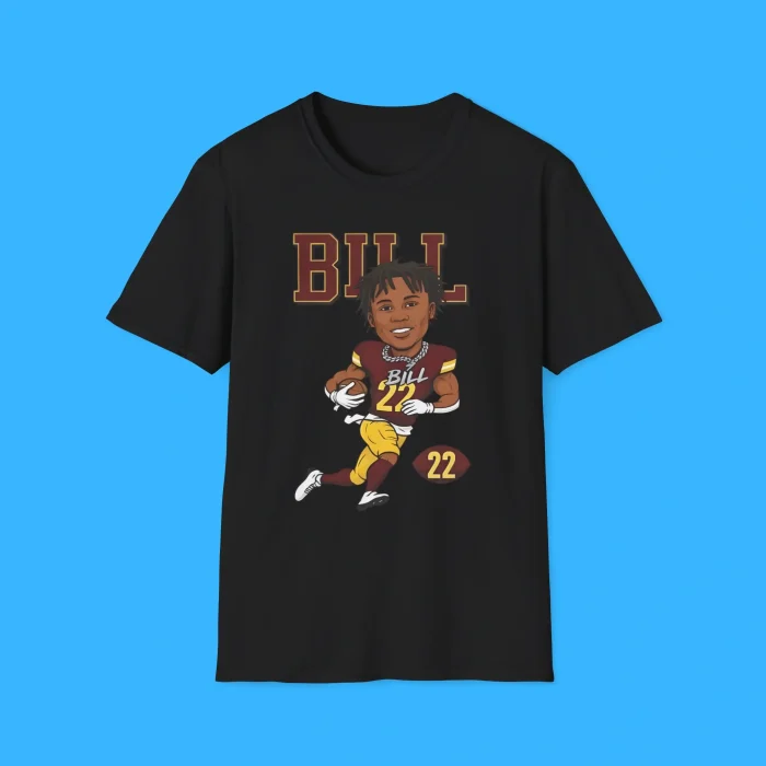 Jacory Croskey Merritt Nfl Washington Commanders Bill Black Shirt