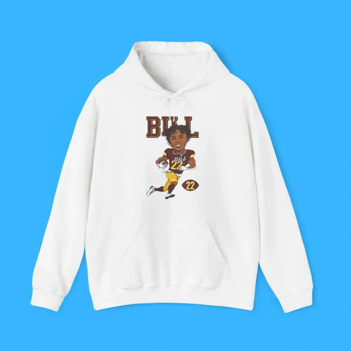 Jacory Croskey Merritt Nfl Washington Commanders Bill Hoodie