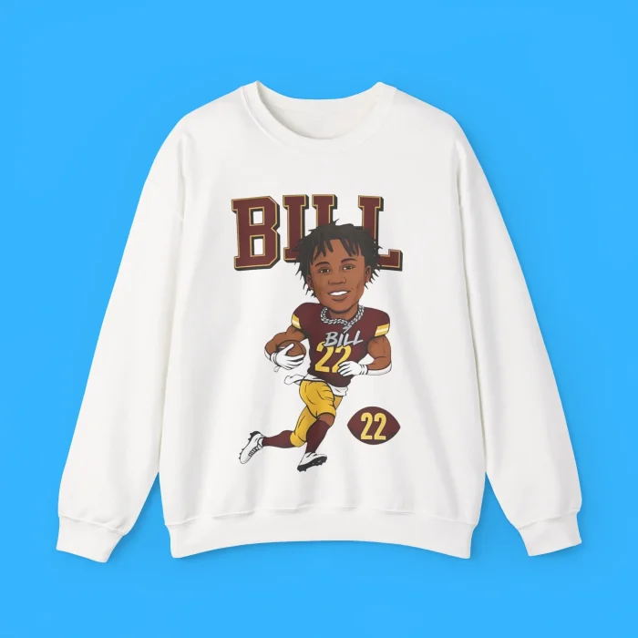 Jacory Croskey Merritt Nfl Washington Commanders Bill Sweatshirt
