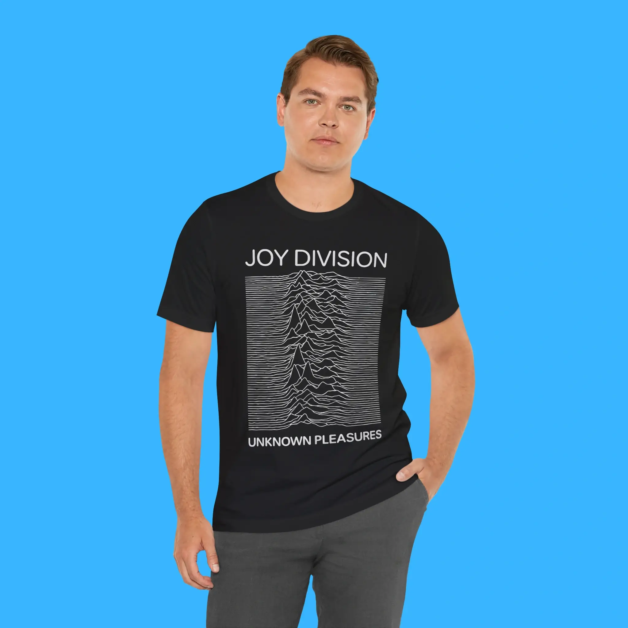 Joy-Division-Unknown-Pleasures-Person-Shirt Joy Division Unknown Pleasures Person Shirt