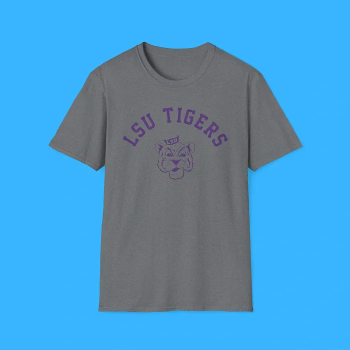LSU Tigers Graphite Heather Shirt