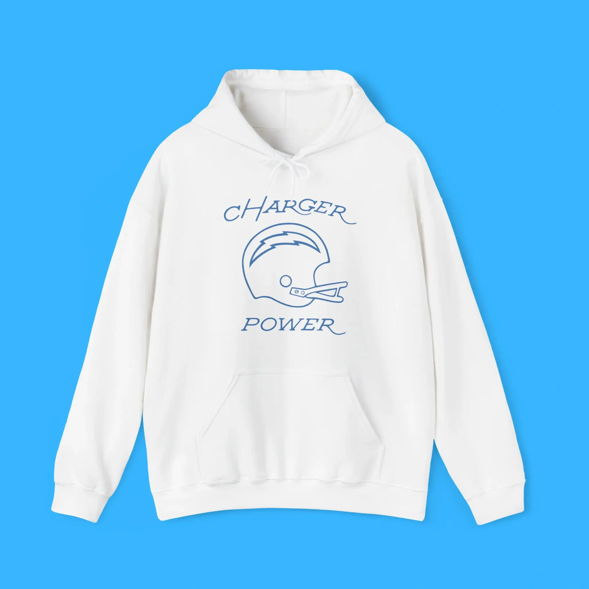 Los-Angeles-Chargers-Charger-Power-Hoodie Los Angeles Chargers Charger Power Hoodie