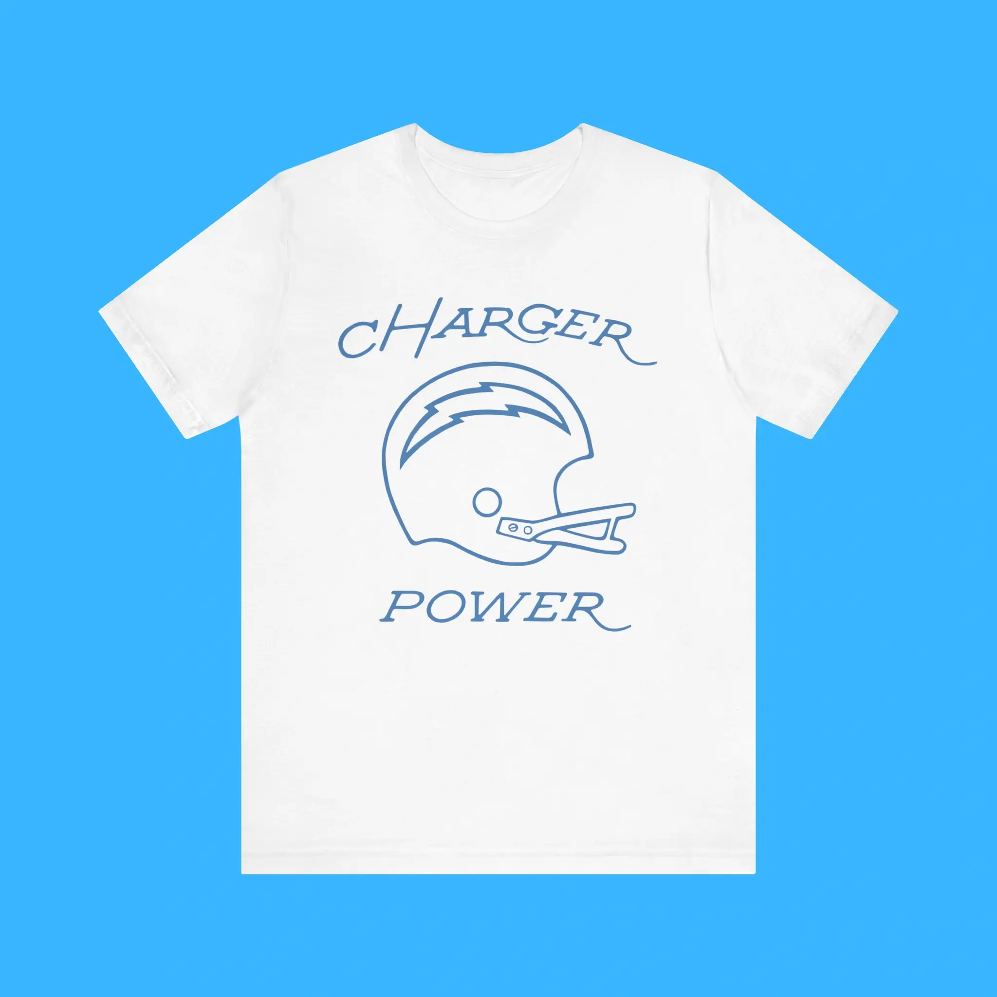 Los-Angeles-Chargers-Charger-Power-Premium-Shirt Los Angeles Chargers Charger Power Premium Shirt