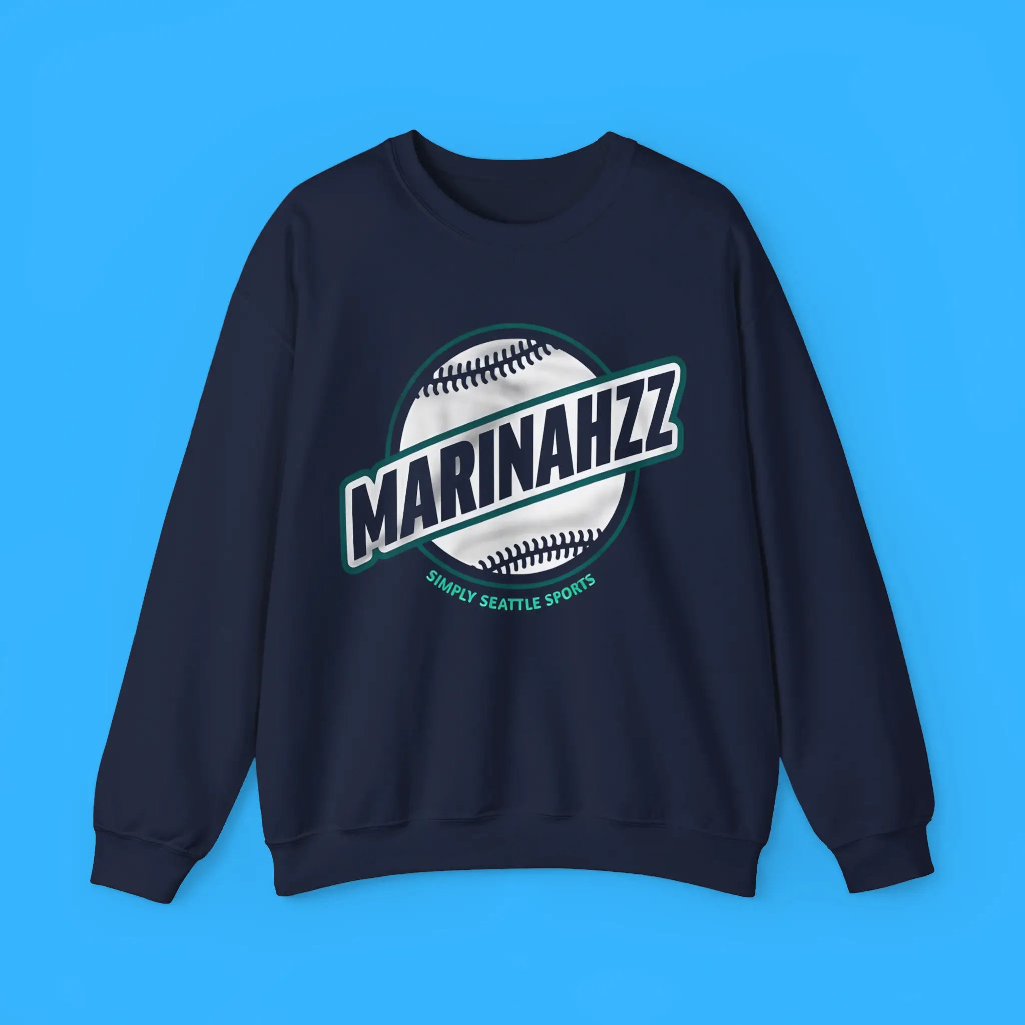 Marinahzz-Simply-Seattle-Sports-Sweatshirt Marinahzz Simply Seattle Sports Sweatshirt