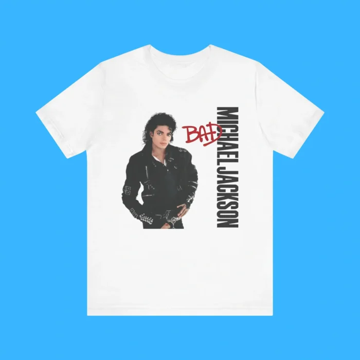 Michael Jackson Argent Bad Premium Shirt