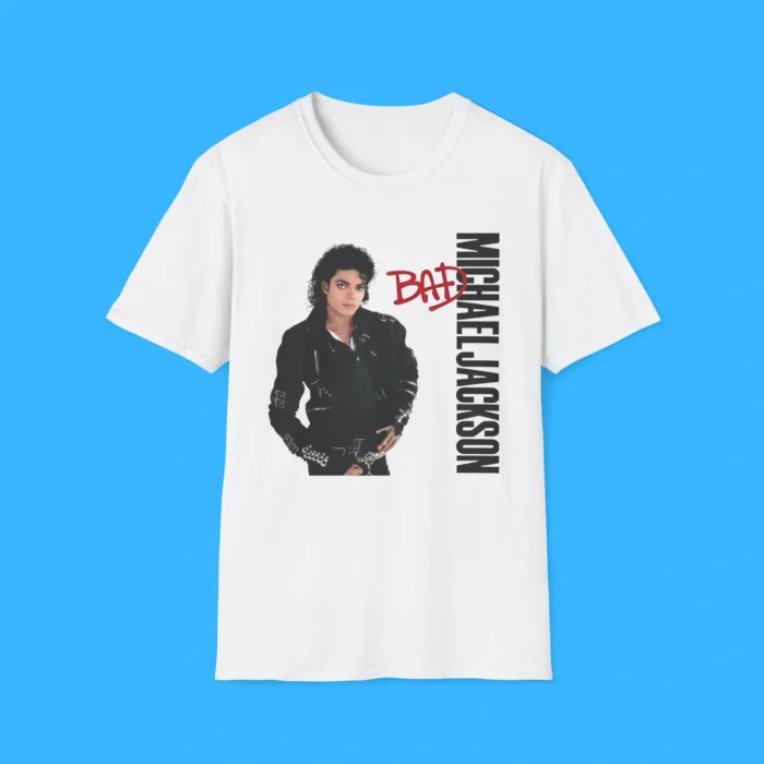 Michael Jackson Argent Bad Shirt