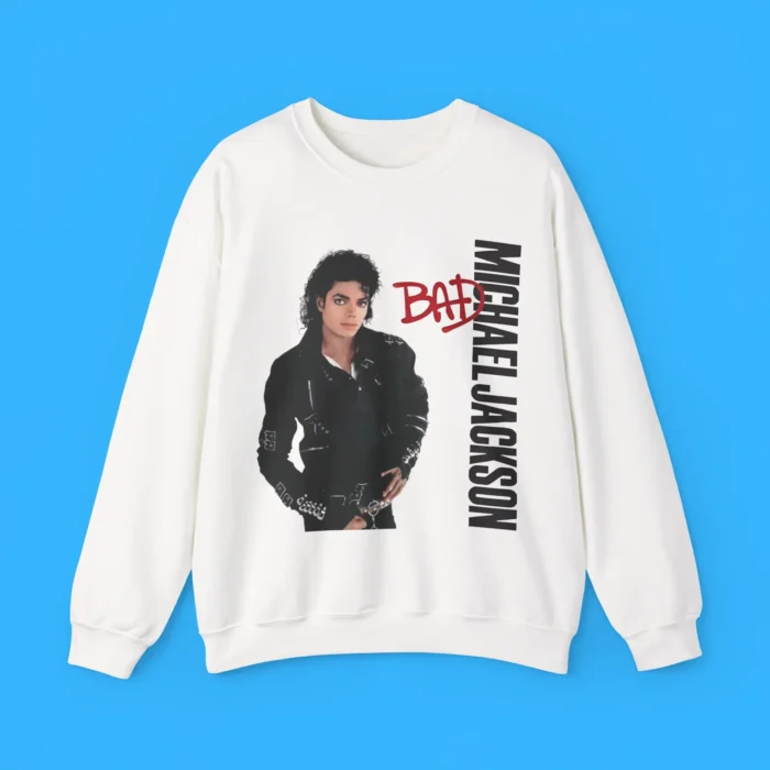 Michael Jackson Argent Bad Sweatshirt