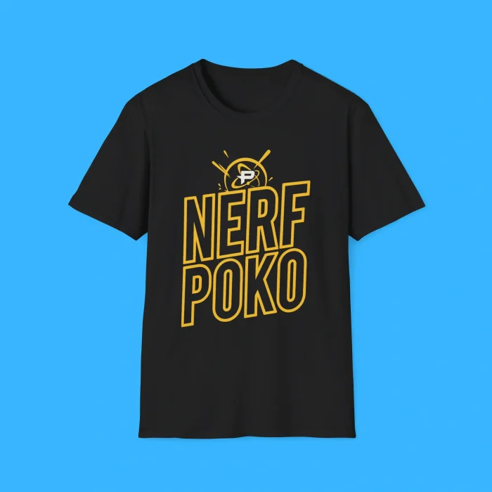 Nerf Poko Black Shirt