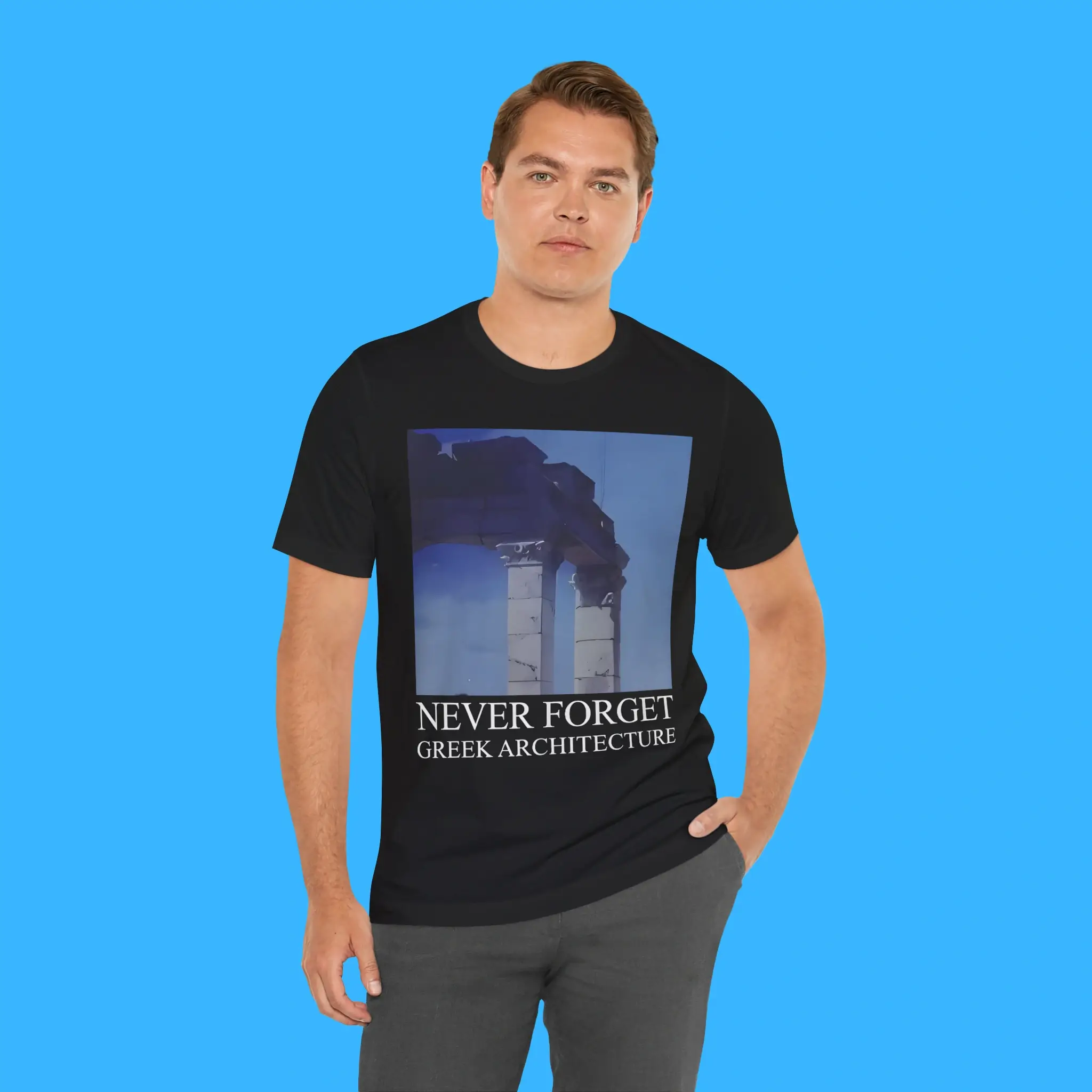 Never-Forget-Greek-Architecture-Person-Shirt Never Forget Greek Architecture Person Shirt