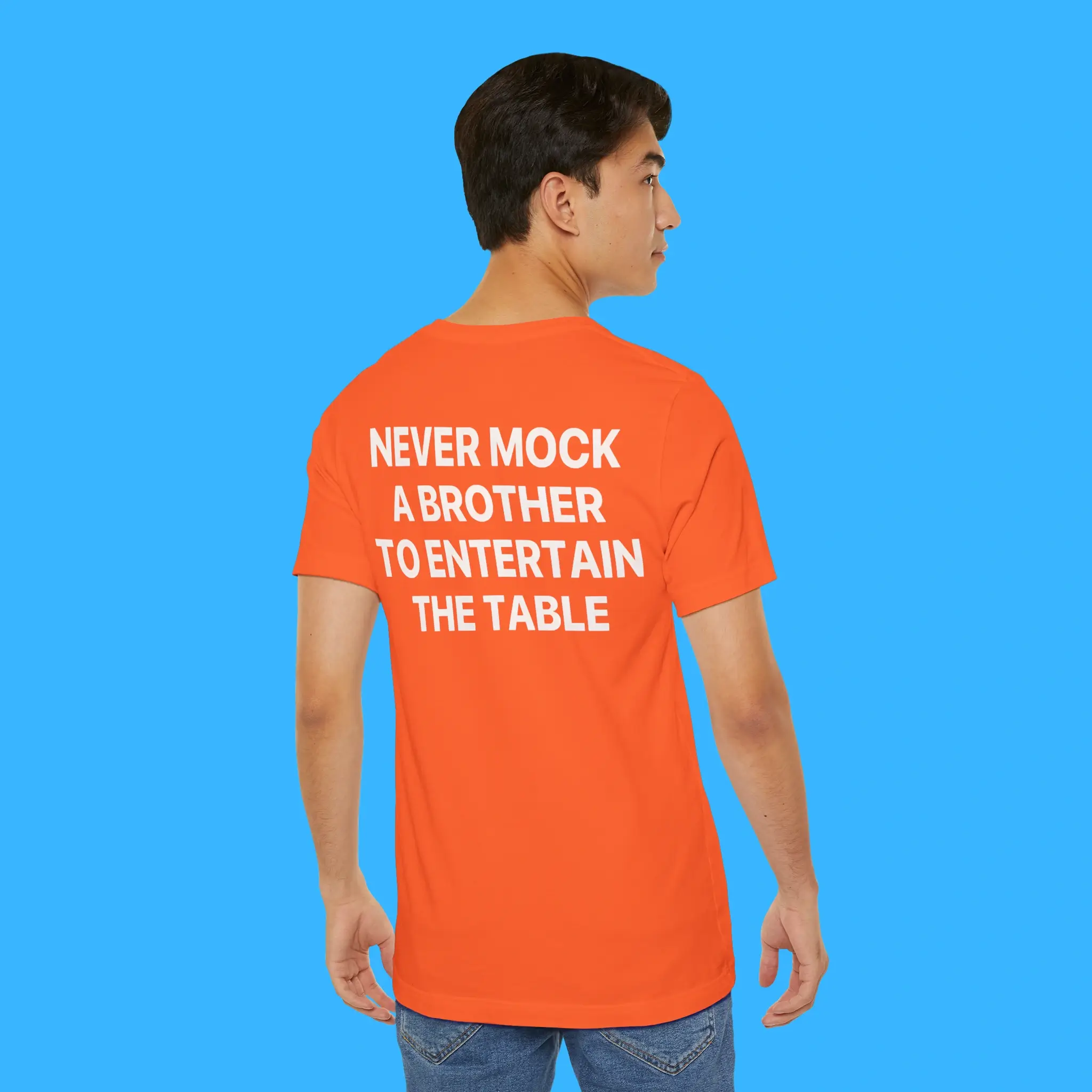 Never-Mock-A-Brother-To-Entertain-The-Table-Person-Shirt Never Mock A Brother To Entertain The Table Person Shirt