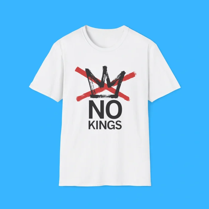 No Kings White Shirt