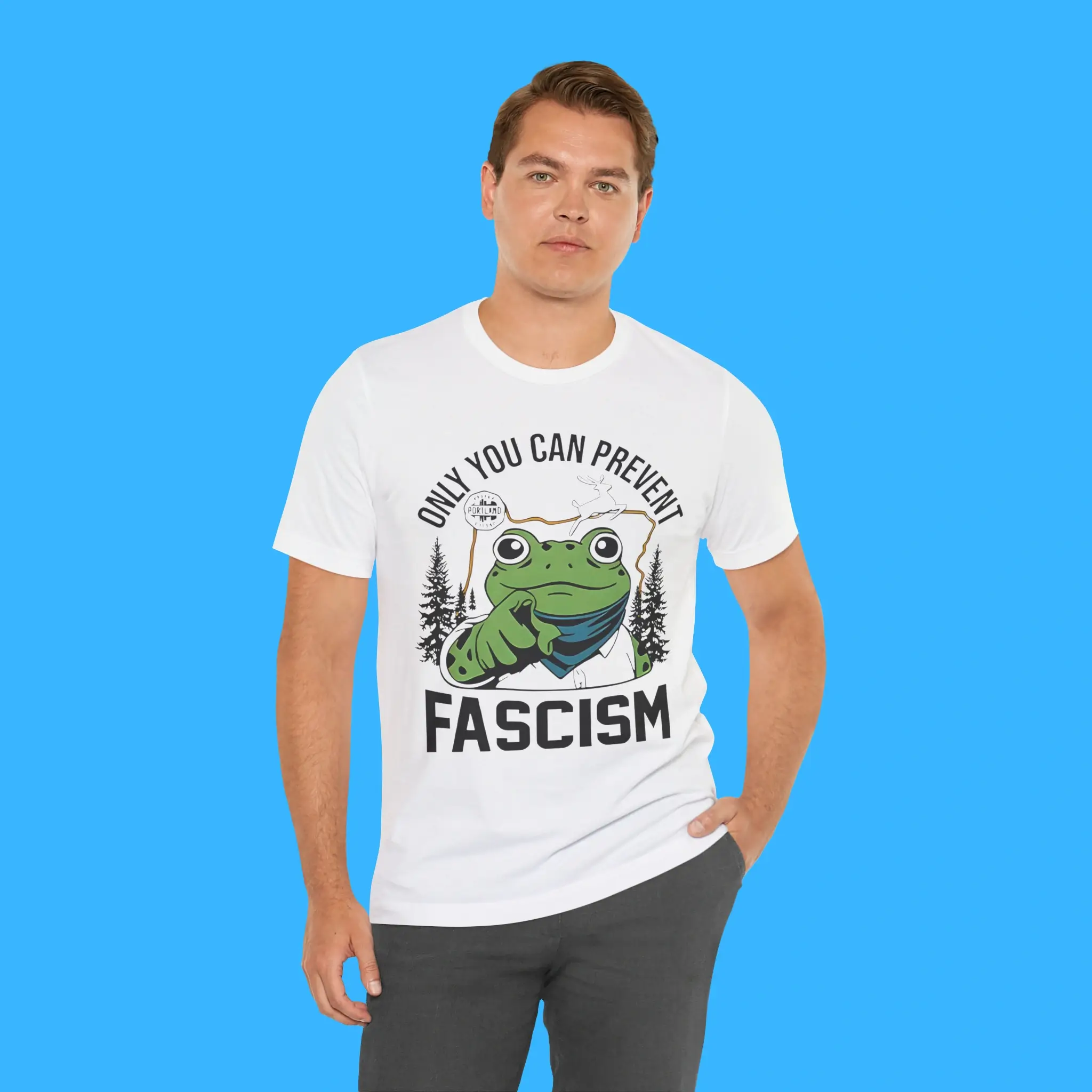 Only-You-Can-Prevent-Fascism-Portland-Frog-Person-Shirt Only You Can Prevent Fascism Portland Frog Person Shirt