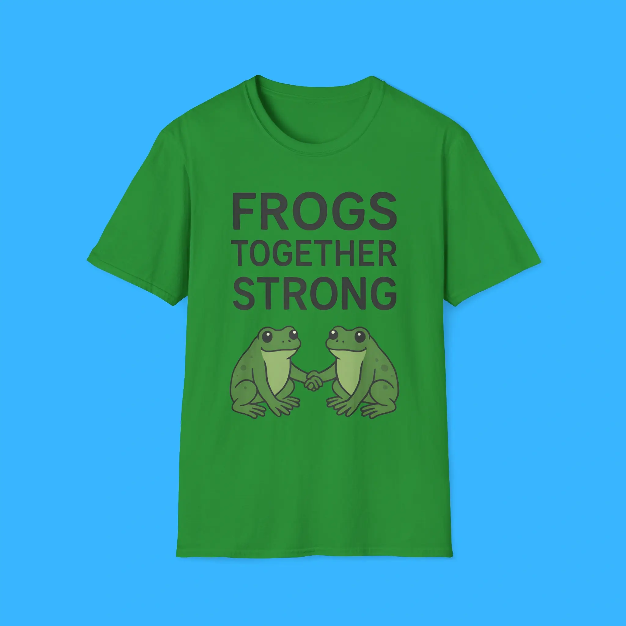 Portland-Frogs-Together-Strong-Irish-Green-Shirt Portland Frogs Together Strong Irish Green Shirt