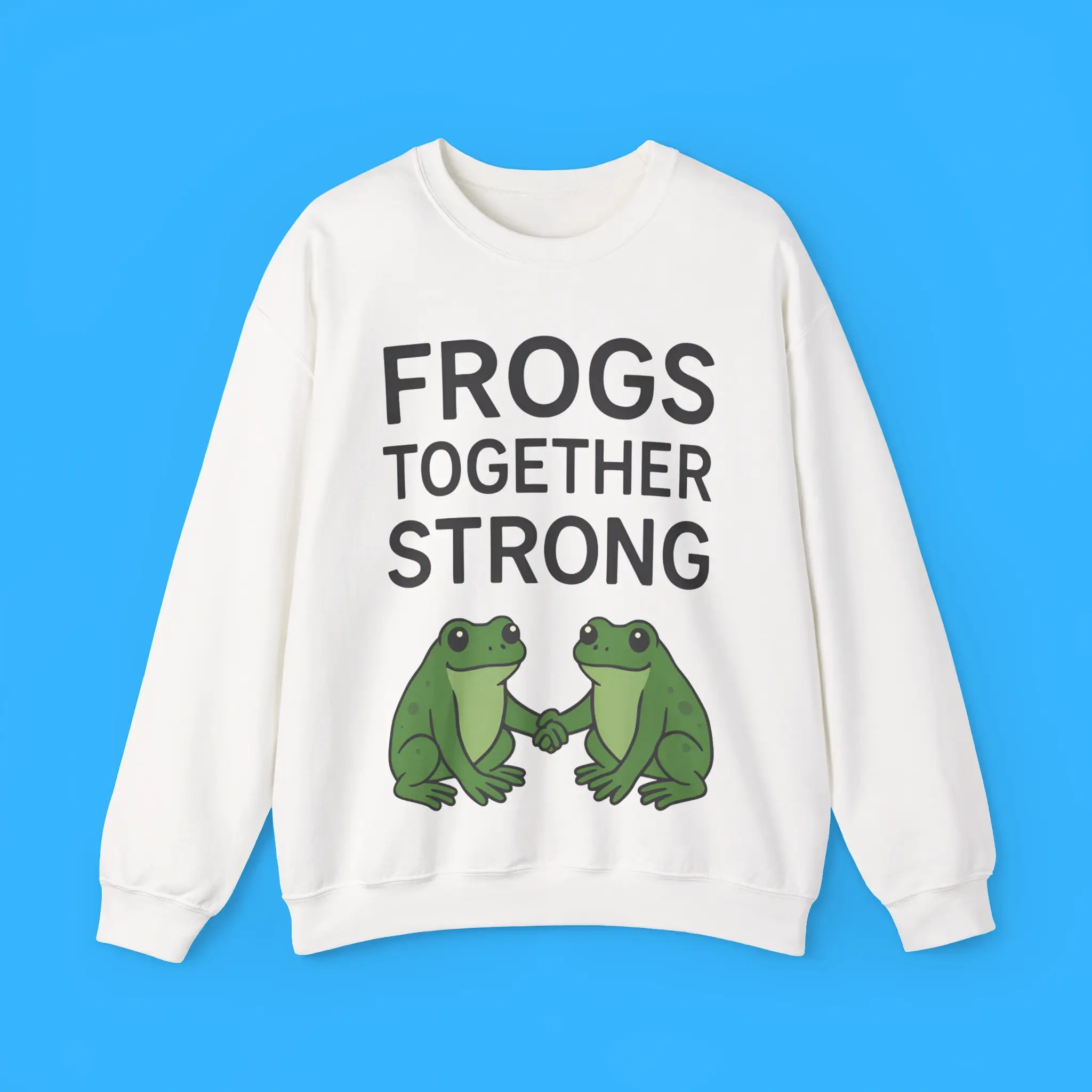 Portland-Frogs-Together-Strong-Sweatshirt Portland Frogs Together Strong Sweatshirt