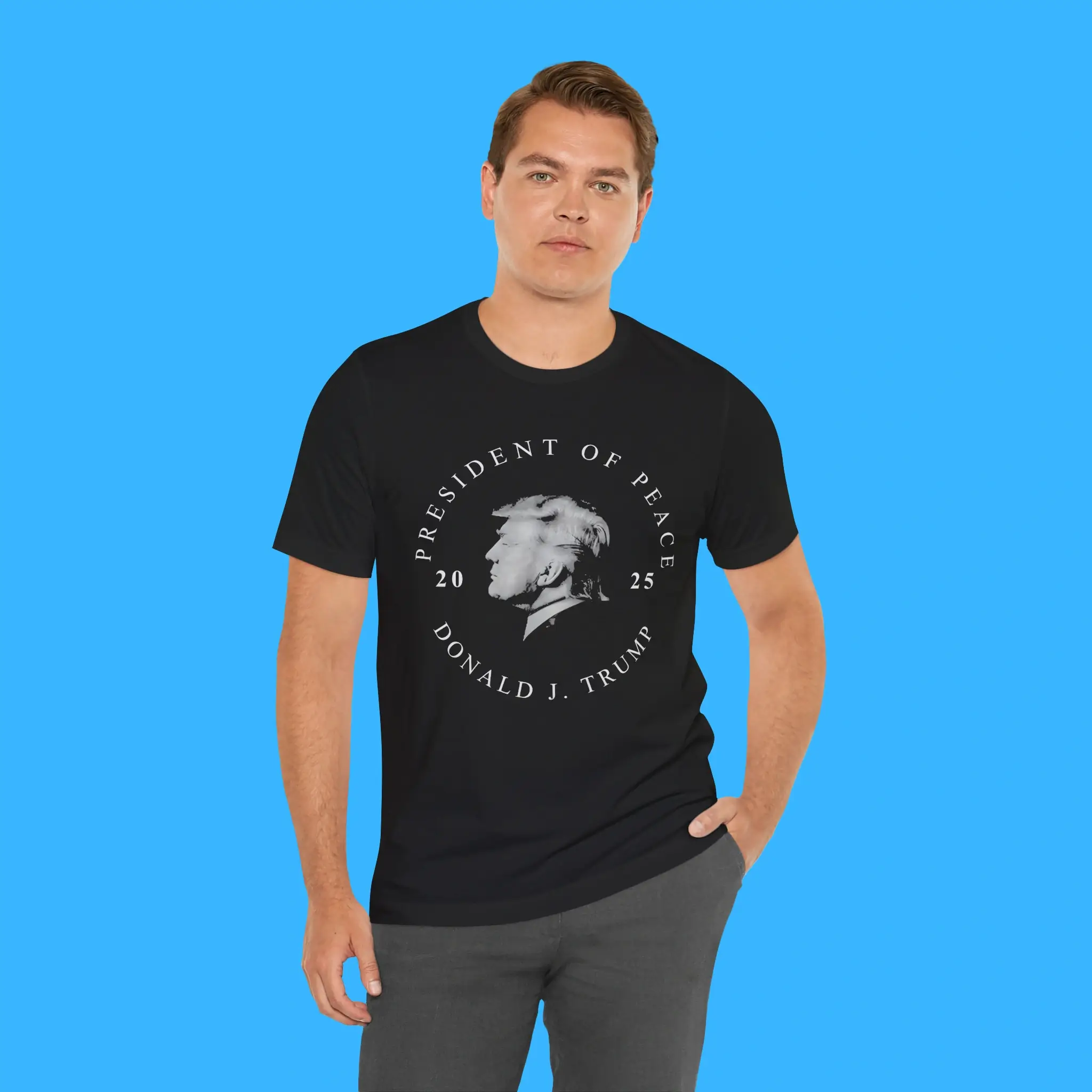 President-of-Peace-Donald-J-Trump-2025-Person-Shirt President of Peace Donald J Trump 2025 Person Shirt