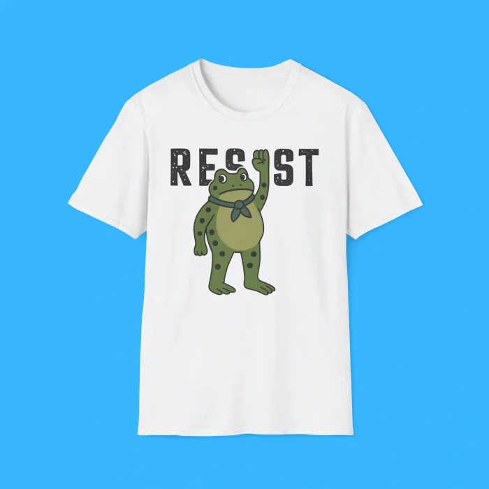 Resist Portland Frog Shirt