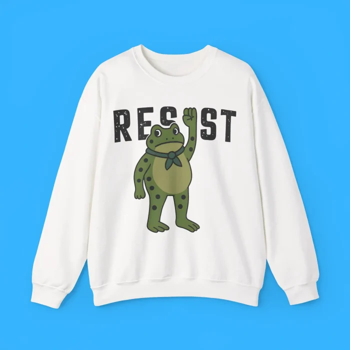 Resist Portland Frog Sweatshirt