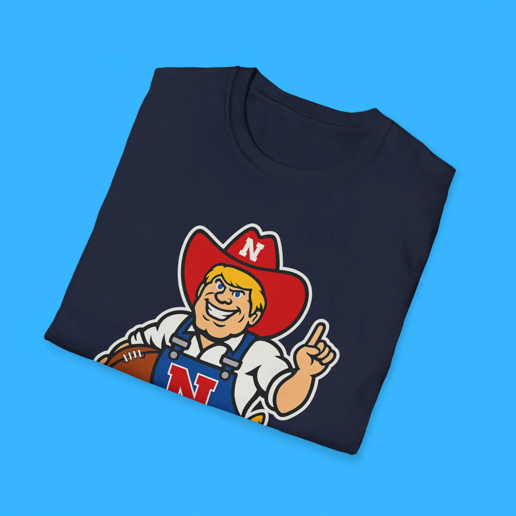 Ryan-Fitzpatrick-Nebraska-Huskers-Herbie-Mark-Mascot-Shirts Ryan Fitzpatrick Nebraska Huskers Herbie Mark Mascot Shirts