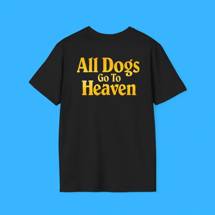 Supreme All Dogs Go To Heaven Back Shirt