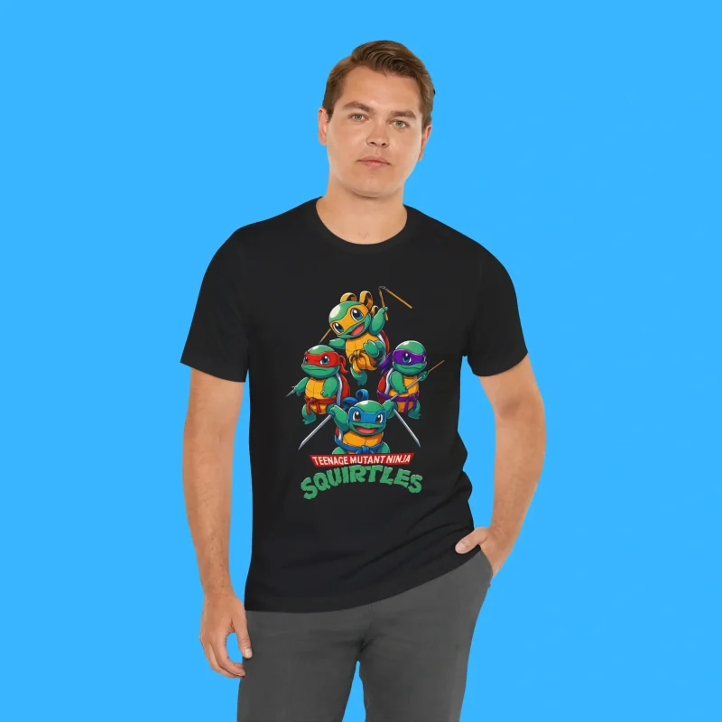 Teenage Mutant Ninja Squirtles Person Shirt