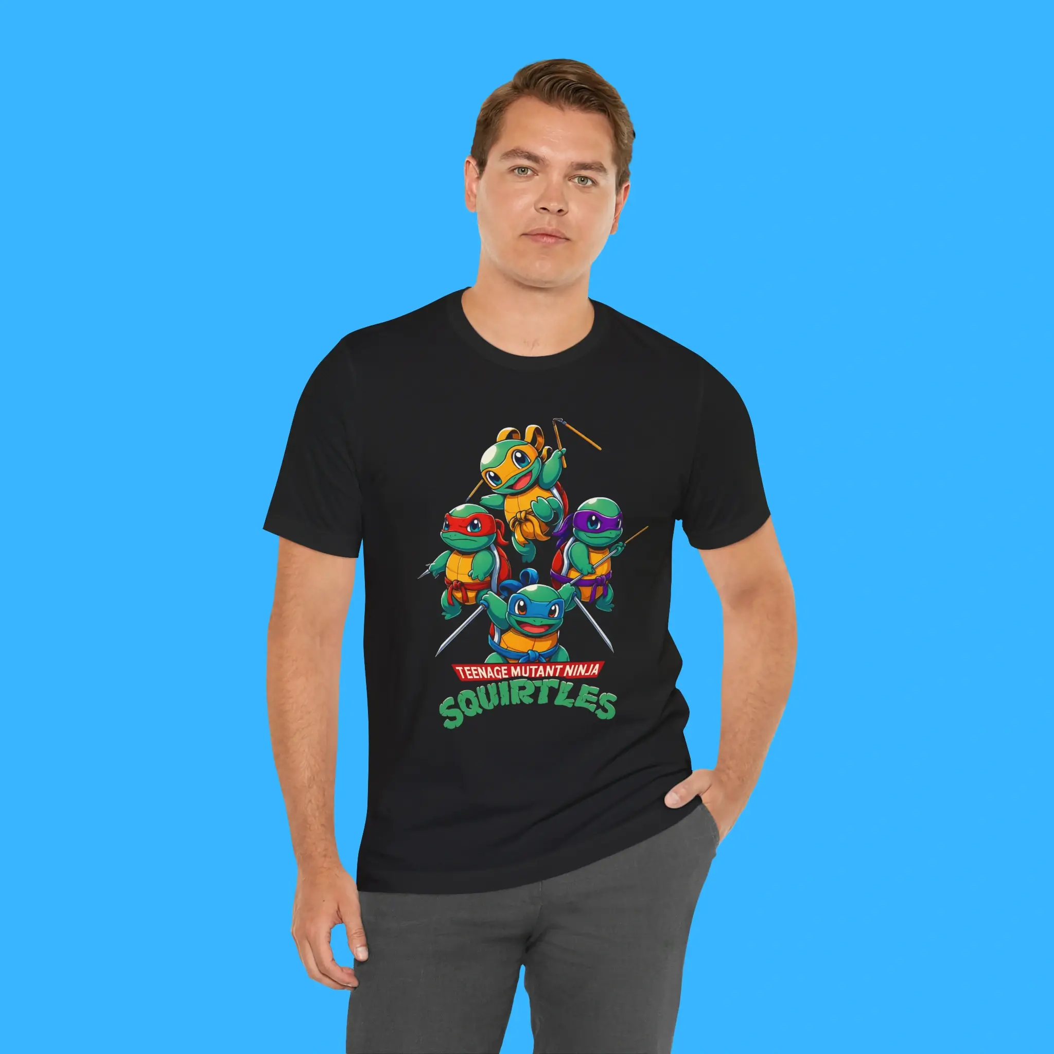Teenage Mutant Ninja Squirtles Person Shirt