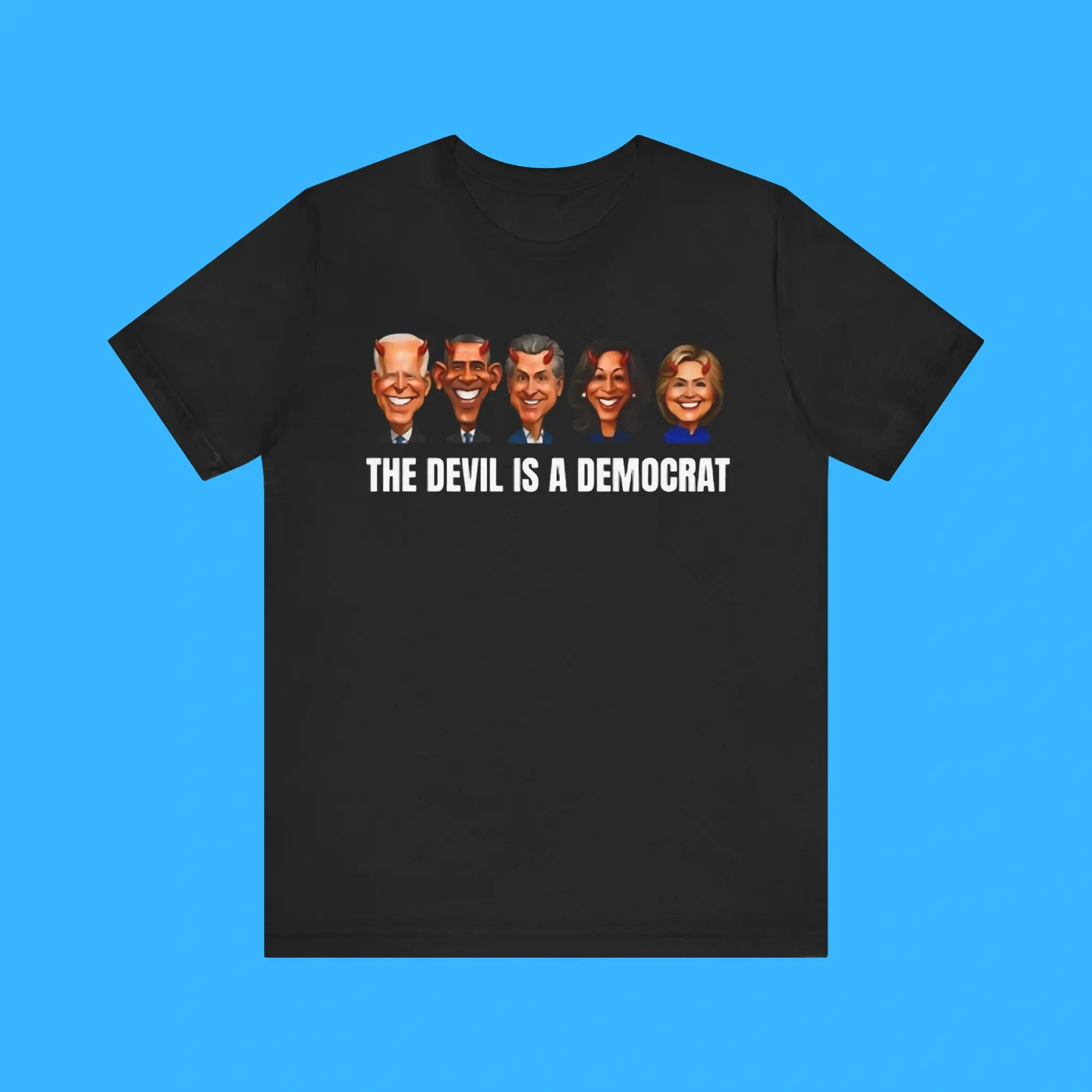 The-Devils-Is-A-Democrat-Premium-Shirt The Devils Is A Democrat Premium Shirt